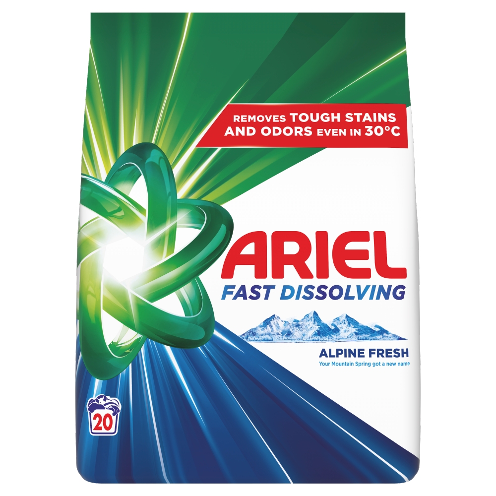 Levně Procter and Gamble Ariel prášek 20PD Mountain Spring