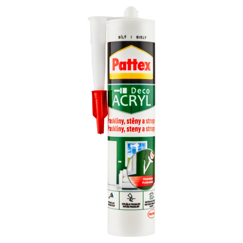 Levně HENKEL lepidla Pattex praskliny stěny strop 280ml bíl