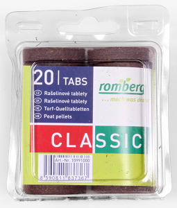 Tableta rašelinová prům36mm (20ks/kra)
