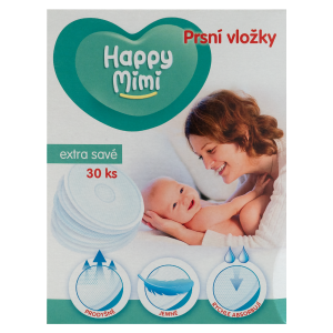 Happy Mimi prsní vložky(30ks/kra)ex sav