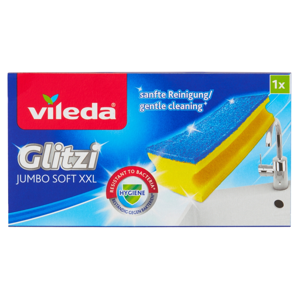 VILEDA Glitzi Jumbo XXL Houbička do koupelen 1 ks