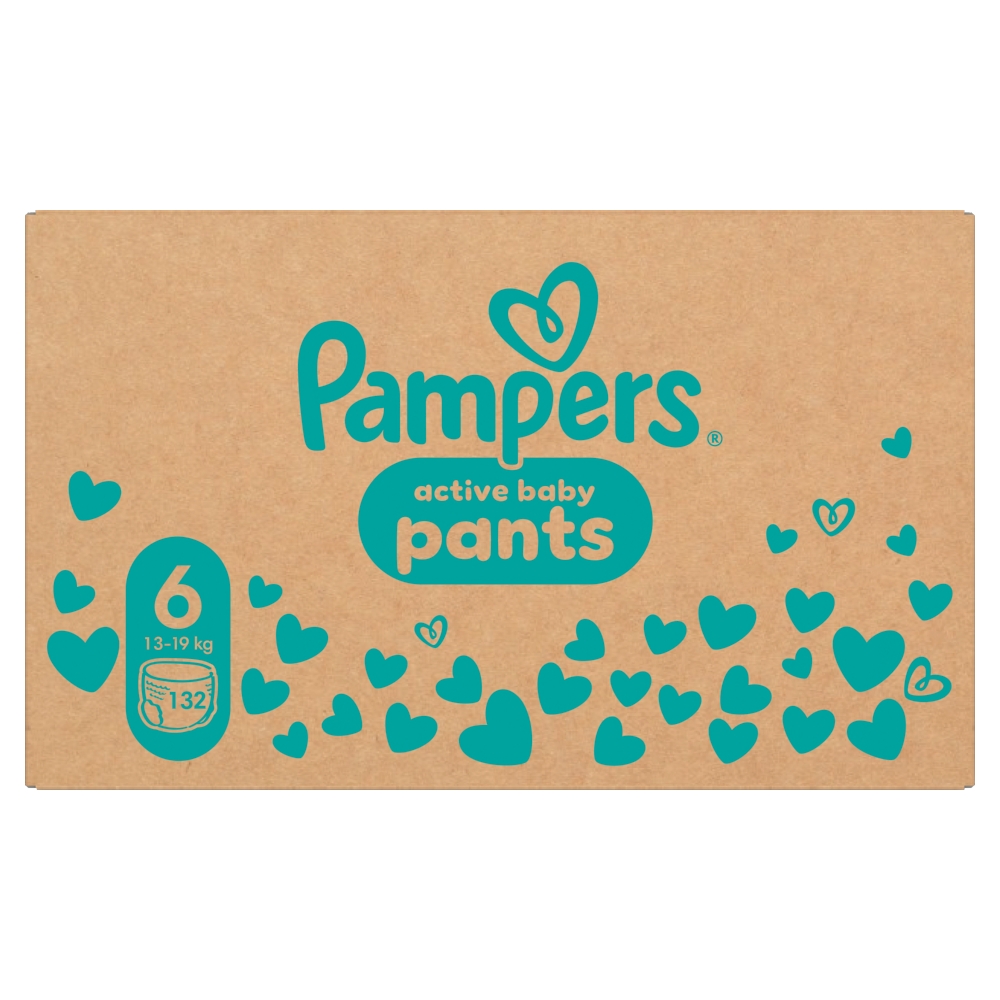 Levně Pampers kalh plenky MB S6 (132ks/kra)