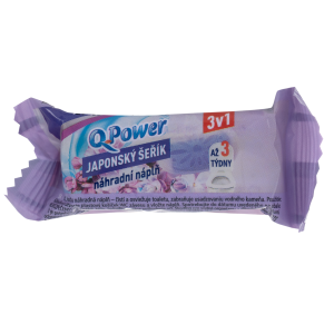 Q Power WC náh náplň 40g japonský šeřík