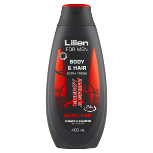 Lilien SG for men 400ml Dark Red