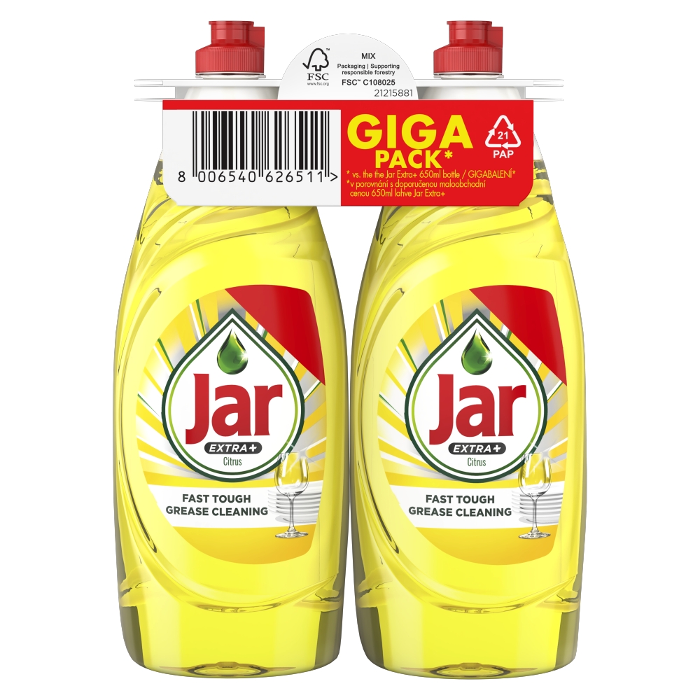 Jar Extra (2x650ml/fol) Citrus
