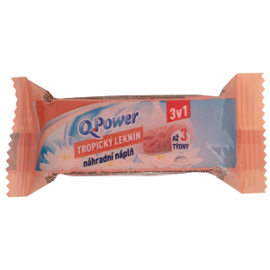 Q Power WC náh náplň 40g tropický leknín