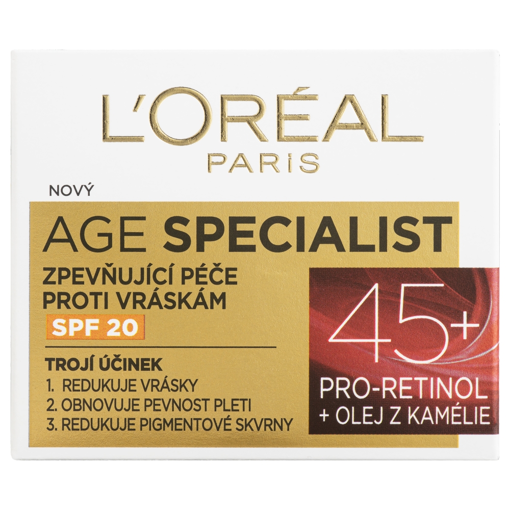 Loreal denní krém 50ml 45 Age Ex SPF20