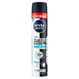 Nivea Men AP B&W 200ml Invisible Fresh