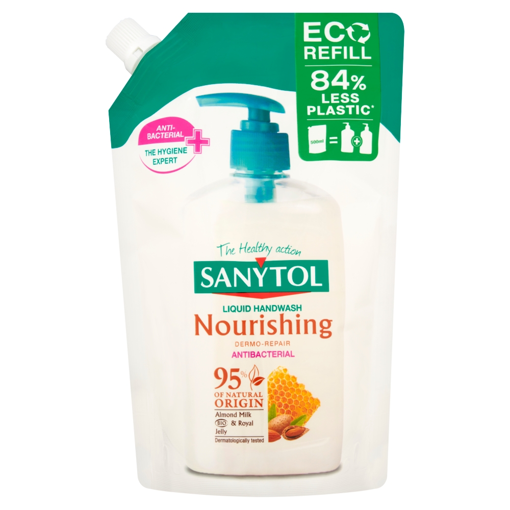 SANYTOL tek mýdlo NN 500ml dezinf Vyživ