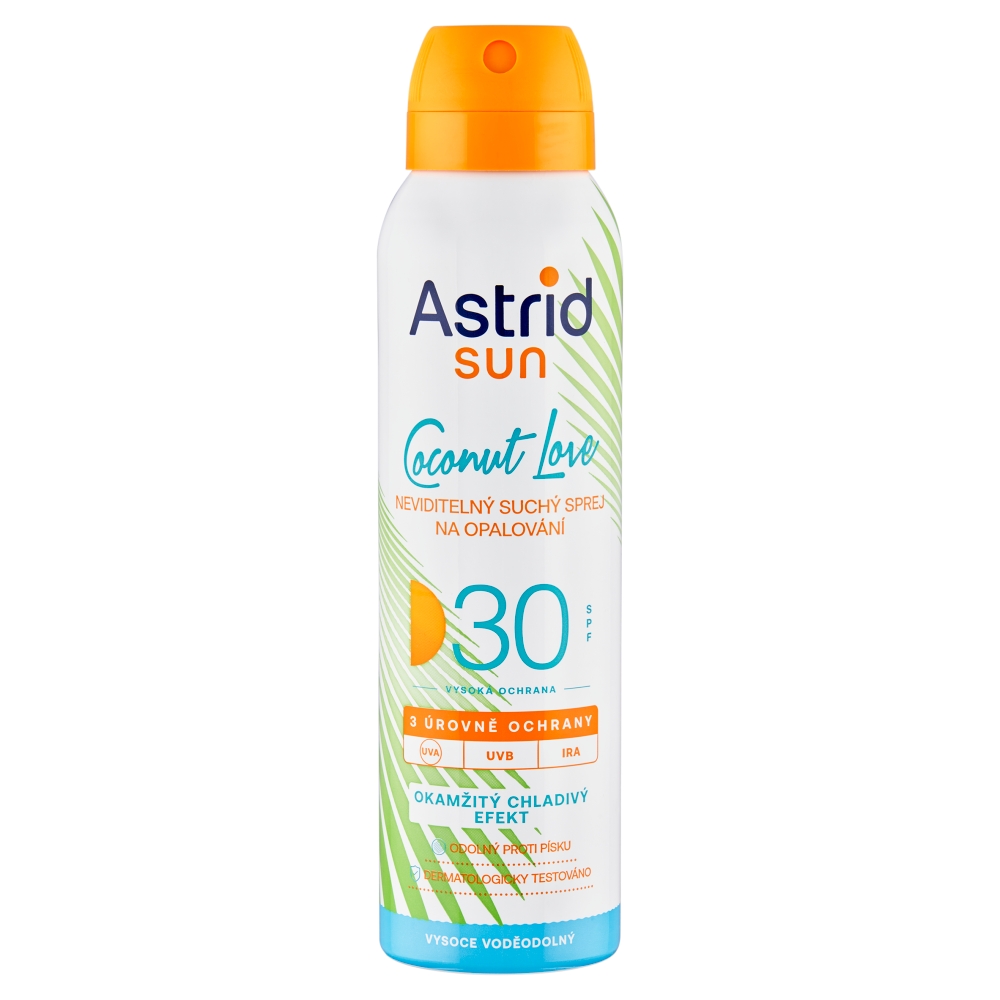 Levně Astrid SUN neviditelný sp. OF 30 150ml