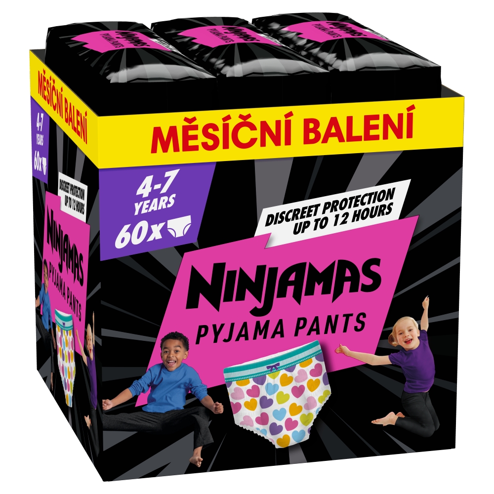 Levně Ninjamas pants (60ks/kra) S7 Heart