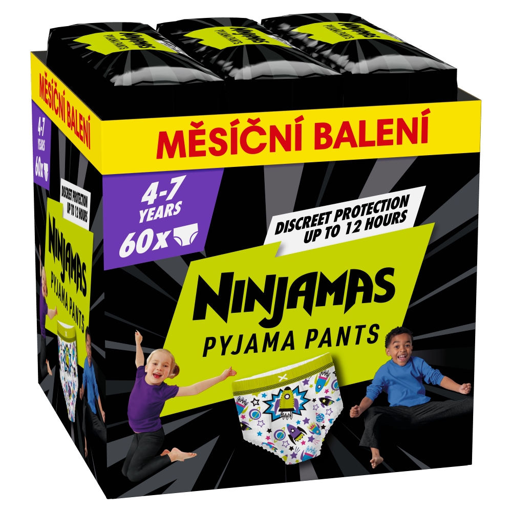 Levně Ninjamas pants (60ks/kra) S7 Space