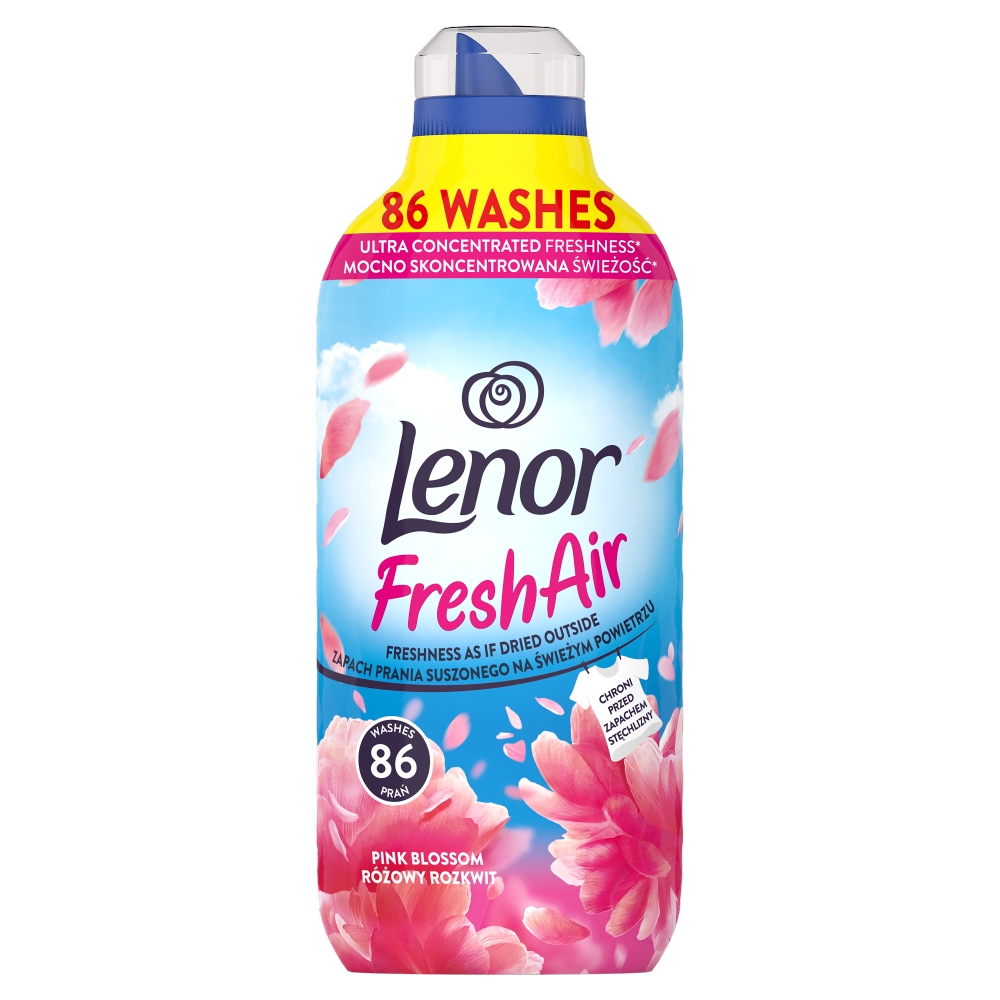 LENOR Fresh Air Pink Blossom Aviváž 86 praní 1,204 l
