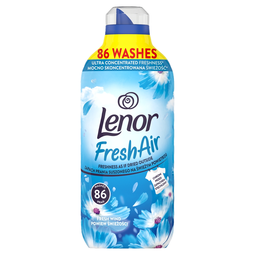 LENOR Fresh Air Wind Aviváž 86 praní 1,204 l