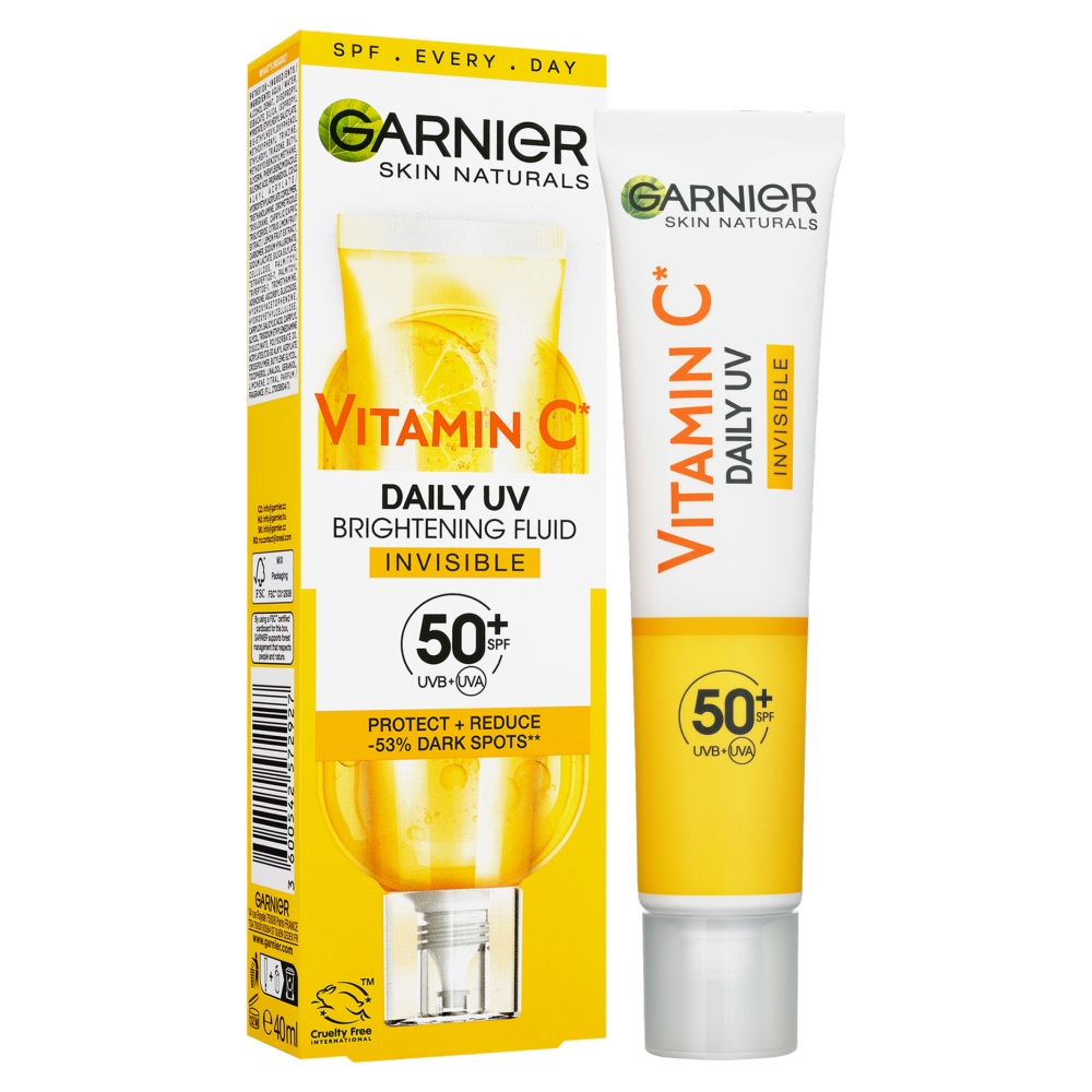 Levně GARN fluid 50ml VitaminC SPF50 Invisible
