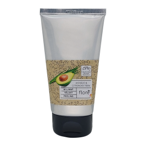 Floré těl peel 150ml avok a citr tráva