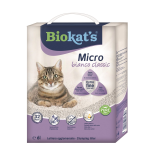 Biokat Micro Bianco podestýlka 6l