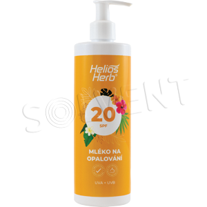 Helios Herb mléko na opal 400ml SPF20