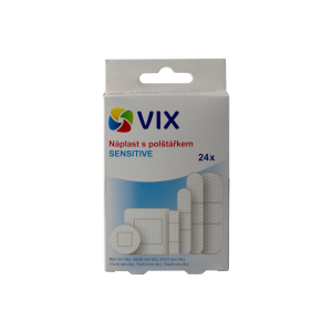 VIX náplast Sensitive Strips (24ks/kra)
