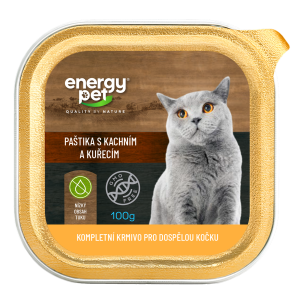 Energy Pet paštika 100g kachna kuře