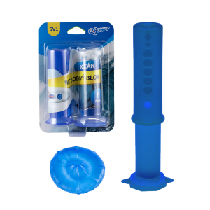 Q Power WC bodový blok 6 dávek oceán