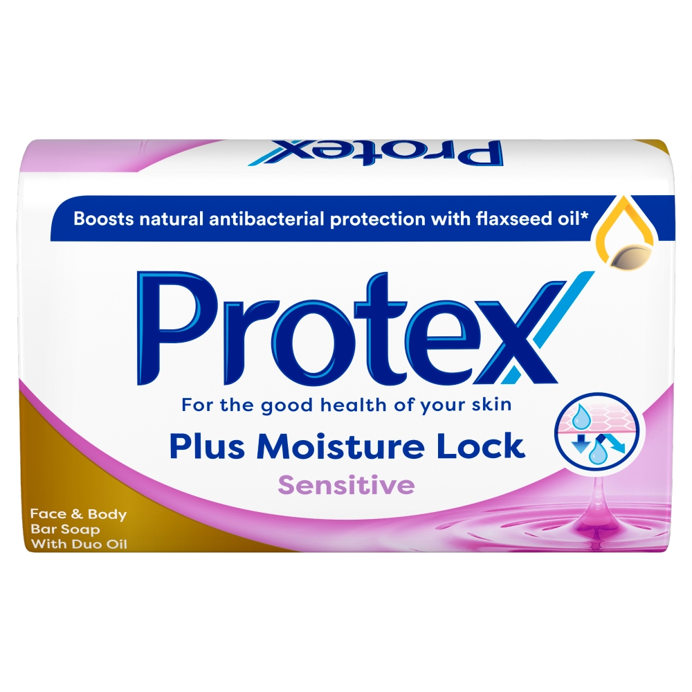 Protex Plus Moisture Lock Sensitive tuhé mýdlo 90 g