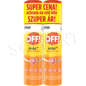 OFF! Max repelent (2x100ml/bal)