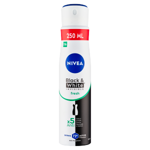 Nivea sprej AP 250ml B&W Invisible Fresh