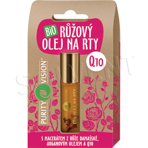 PURITY VISION Bio Růžový olej na rty10ml