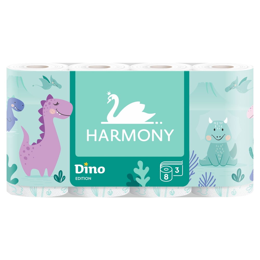 Levně HARMONY TP (8ks/fol) 3vrs DINO edice