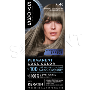 Syoss Color 7-46 Chl. Stř. blond