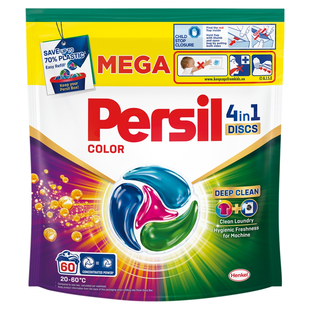 Levně Persil Discs (60PD/bal) Color MEGA
