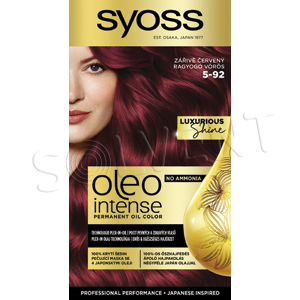 Syoss Oleo Intense 5-92 Zářivě červený