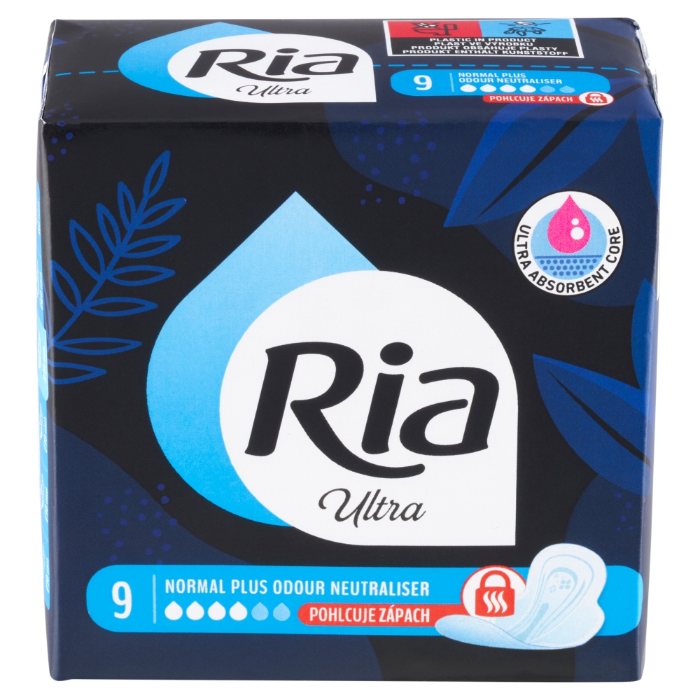 Ria Ultra (9ks/fol) Normal Plus Odour (obrázek 2)