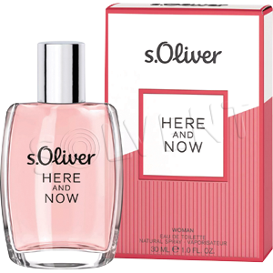 s.Oliver EDT 30ml Here and Now Women