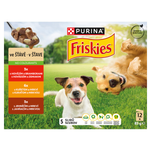 Friskies kapsa (12x85g/kra) mix