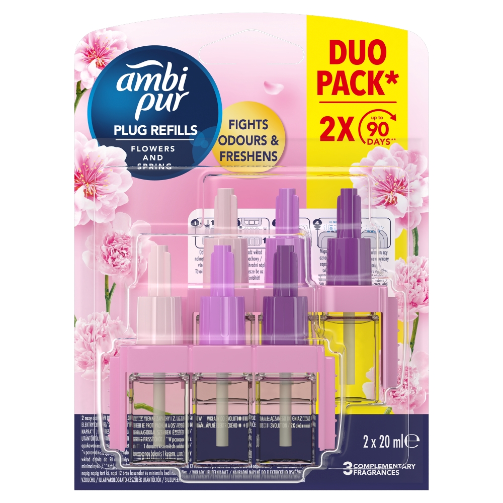 Levně Ambi Pur el. 3vol.NN (2x20ml/BLI)Flowers