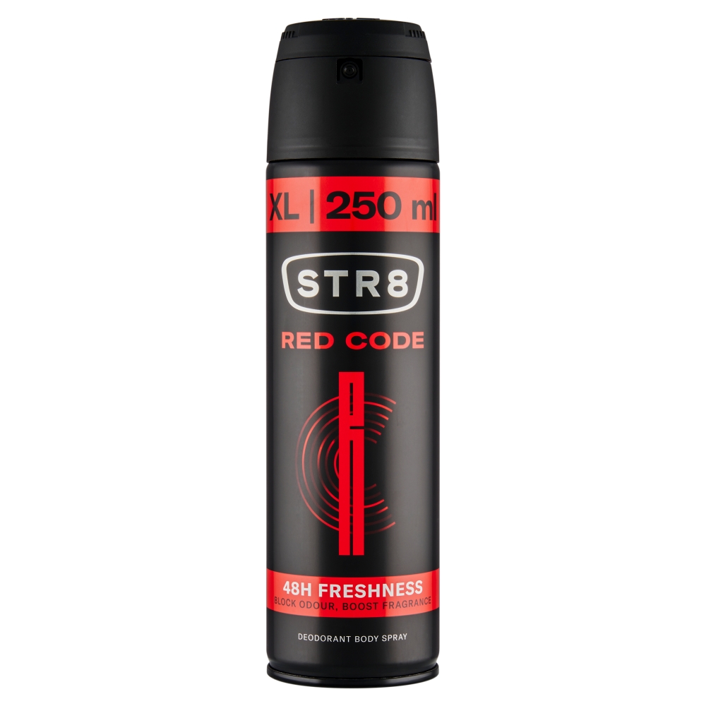 STR8 Red Code deodorant ve spreji pro muže 250 ml