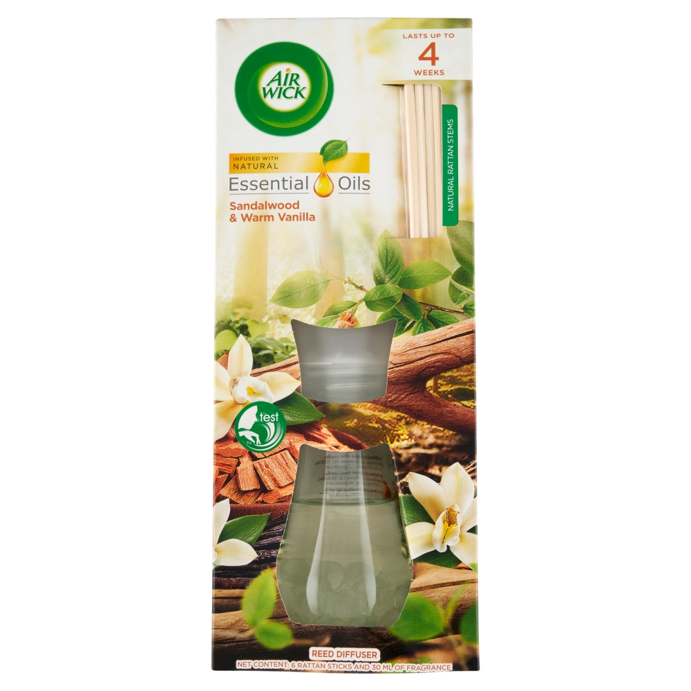 Air Wick vonné tyčinky 30ml santal&vanil