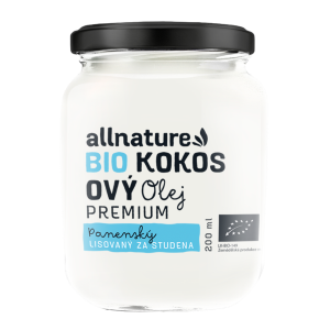 Allnature kokosový olej 200ml BIO
