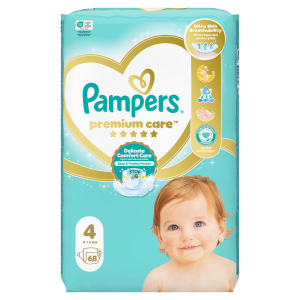 Pampers Premium JumboPack S4 (68ks/fol)