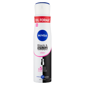 Nivea sprej AP 250ml B&W Invisible Clear