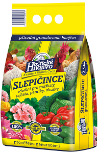 Slepičince granulované 2,5 kg
