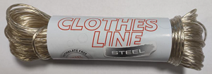 Prádelní šňůra s ocelovým lankem 20m