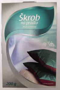 Škrob na prádlo bramborový 200g
