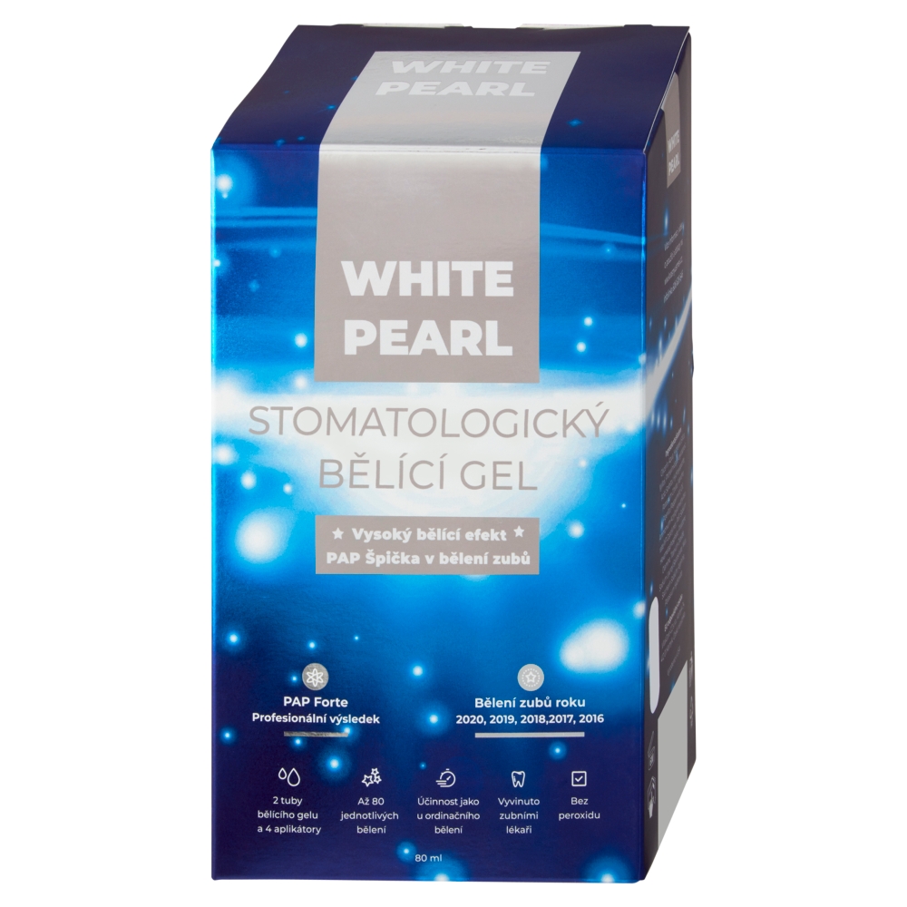 White Pearl PAP bělící systém gel 80ml