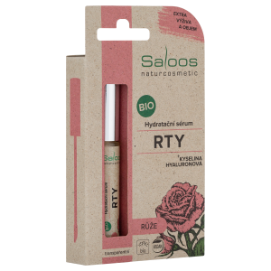 Hydratační sérum na rty Růže BIO SALOOS Naturcosmetics 7ml