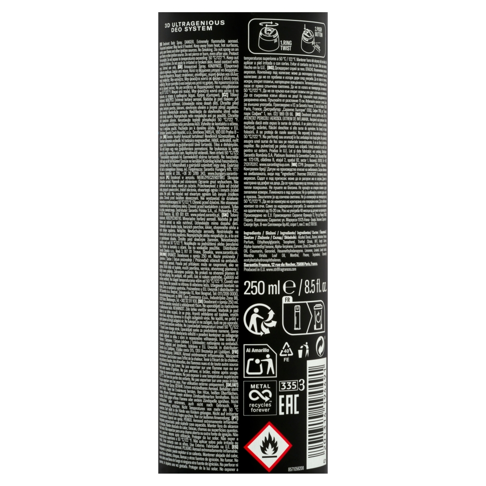 STR8 Wild Beat deodorant 250 ml