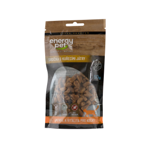 Energy Pet pamlsky kočka srdce 50g játra