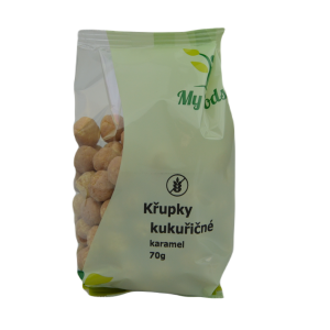 Křupky kukuřičné 70g karamelové